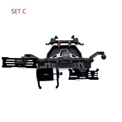 TK 300 Black Dash Phone Holder per angolo flessibile e supporto per console centrale Set A