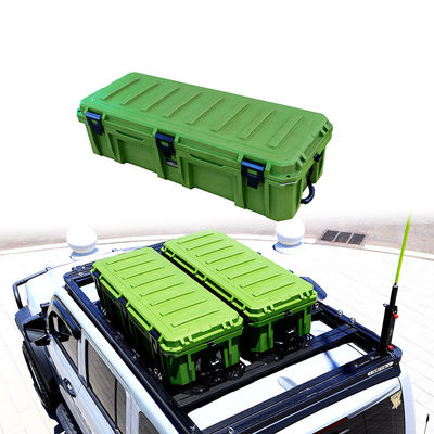 Mantenere comodamente il vostro equipaggiamento da campeggio con scatola di attrezzi in materiale LLDPE su scaffalature sul tetto del camion