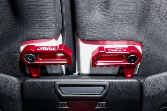 4x4 Accessori esterni del veicolo Cancellatore di rimozione del tetto con manica con finitura RED