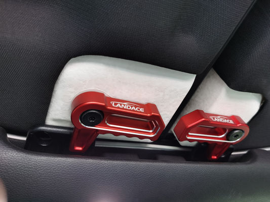 4x4 Accessori esterni del veicolo Cancellatore di rimozione del tetto con manica con finitura RED