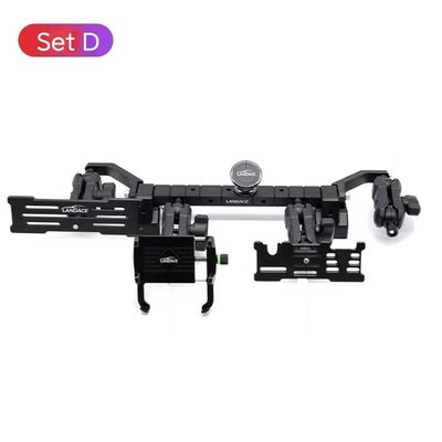 Console centrale Dashboard Portatelefono per Jeep Wrangler Accessoio Bracket Nero