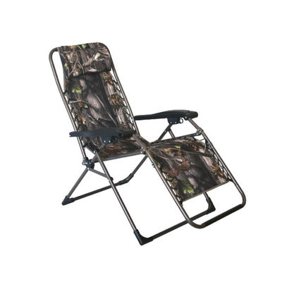 Sedile da campeggio in tessuto pieghevole con poggiapiedi per gambe per campeggio esterno portatile grande