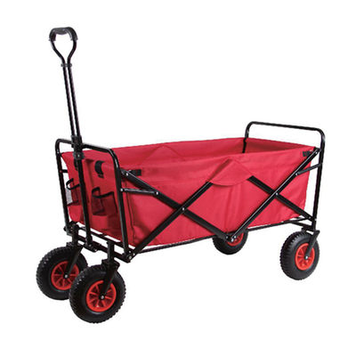Carrello pieghevole ergonomico robusto e leggero per campeggio e giardino