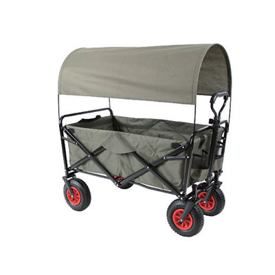 Carrello pieghevole ergonomico robusto e leggero per campeggio e giardino