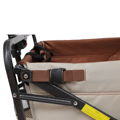 Carrello pieghevole ergonomico robusto e leggero per campeggio e giardino