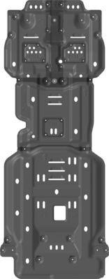 Motore a piastra di scivolo sotto copertura per Toyota Land Cruiser LC 200 100% testato Spessore 4 mm