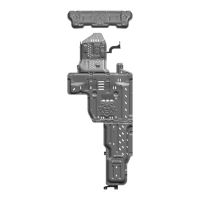 Accessori per veicoli 4x4 Magnalium Motor Skid Plate e Chassis Guard per Wrangler JK