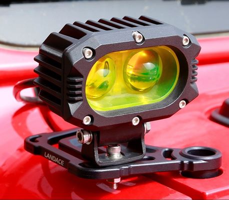 Supporti per il montaggio di luci in alluminio per Jeep Wrangler