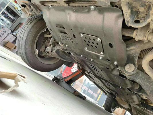 Sette di piastre di scorrevole in argento/nero per 18Toyota Tundra Trasferimento della trasmissione del motore radiatore