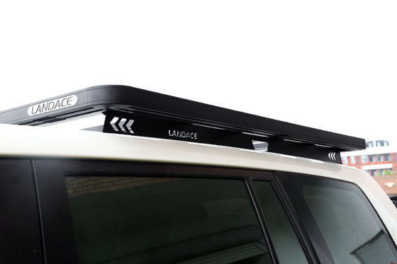 Toyota LC200 Flat Car Roof Racks con Roof Mount Placement 2018-2023 Legatura di alluminio