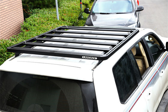 Toyota LC200 Flat Car Roof Racks con Roof Mount Placement 2018-2023 Legatura di alluminio