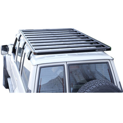 Facile da installare Flat Aluminium Roof Rack per NISSAN Y60 2166*1320mm Crossbar System