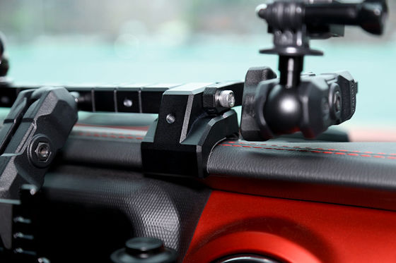Porta schermo rotante Porta schermo girevole Montare bracket Console centrale Bracket porta telefono cellulare per auto per Jeep Wrangler