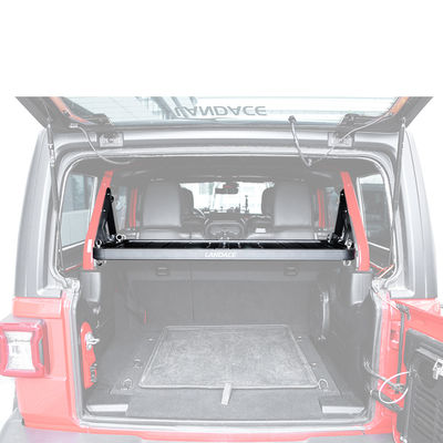 Car boot baggage shelf in lega di alluminio per JEEP Wrangler JL JK Rear Gate Design