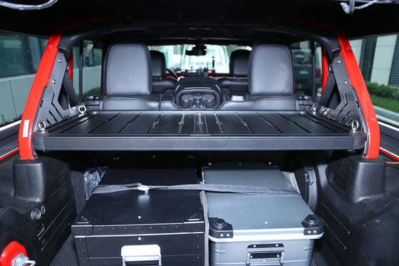 Car boot baggage shelf in lega di alluminio per JEEP Wrangler JL JK Rear Gate Design