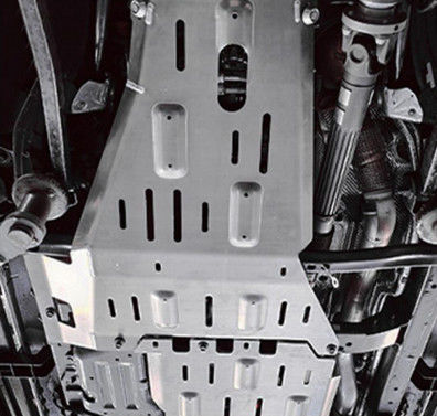 Wrangler JK JL Veicoli fuoristrada Protezione piastra inferiore argento Splash fango Flap Guardia