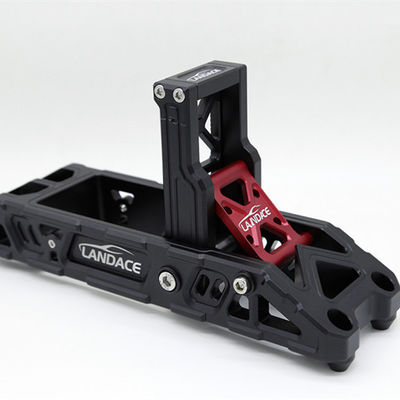 Pedale pieghevole per auto per Jeep Wrangler JL JK Anodizzante Legatura di alluminio CNC incisione