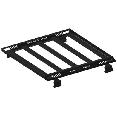 18-23 Wrangler Rubicon Jeep Roof Rack Basket con legatura di alluminio rivestita in polvere