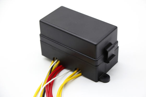 Pannello di interruttore nero per auto 4 gang per Jeep Wrangle JL Sistema di relè elettronico 12V Voltaggio
