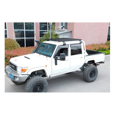 Posizionamento Rack sul tetto nero per bagagli Piattaforma di supporto per ingranaggi per TOYOTA LC 79 Pick-up Ute