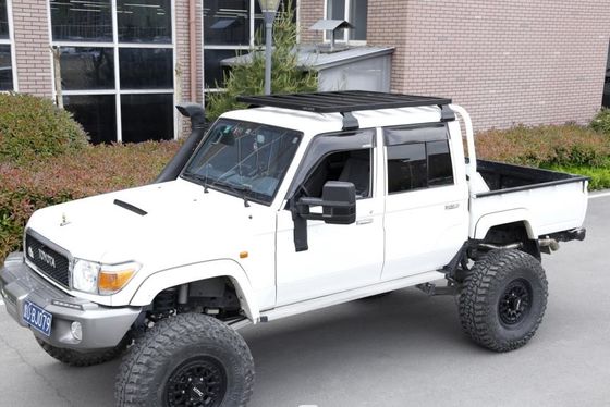 4x4 Veicolo accessori esterni Toyota Land Cruiser Logo personalizzato Rack per tetto in alluminio