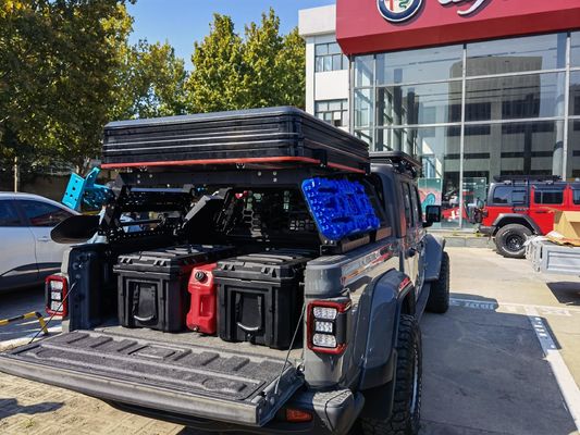 2011-2012 Anno Nero In acciaio inossidabile Sistema di porta letti toracici per Toyota Tacuma Tanto Hilux Ford Raptor DMAX Pick Up
