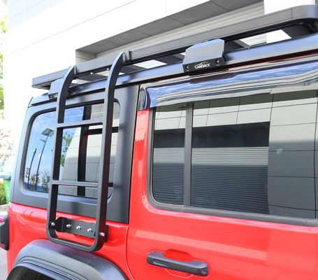 Landace Roof Rack Side Ladder Kit Perfetto per Jeep Wrangler 833*400*261mm N.W 6kg