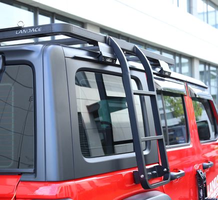 Landace Roof Rack Side Ladder Kit Perfetto per Jeep Wrangler 833*400*261mm N.W 6kg