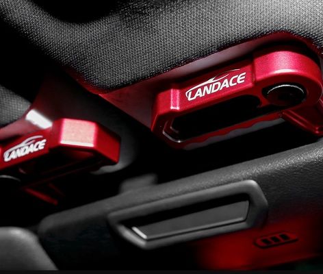 Maniglia di interruttore per la rimozione del tetto con tetto rigido rosso per JEEP Wrangler JK/JL
