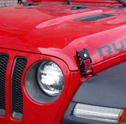 Anno 2018 - Kit di chiusura con cappuccio di processo CNC nero per avventure fuoristrada di lunga durata