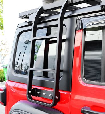 Conveniente installazione Scala laterale doppia Scala sul tetto dell'auto per Jeep Wrangler JK JL