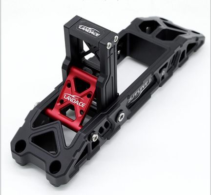 2016-2018 Wrangler Leggio di alluminio Scalinata laterale nera per gli appassionati di Wrangler