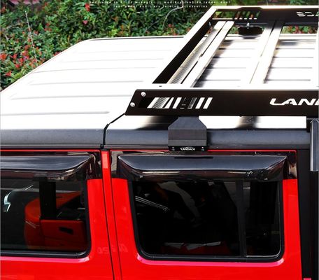 Jeep Wrangler JK 4x4 Universal Top Cargo Luggage Roof Rack SUS304 Legatura di alluminio 6063-T6