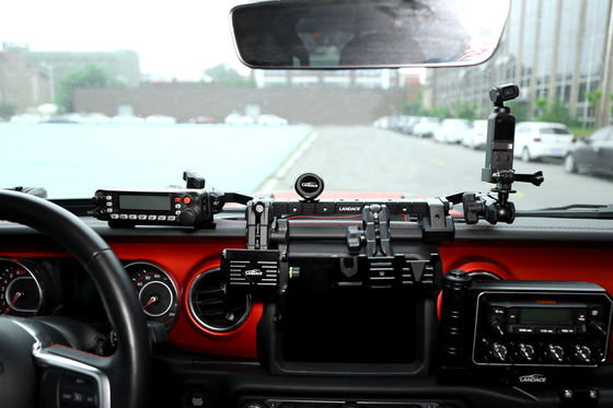 Jeep Wrangler Telefono GoPro CB Microfono e supporto fotocamere DSLR con design geometrico