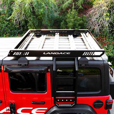 400 kg di capacità durevole Jeep Roof Rack Bar con scale e portabagagli auto