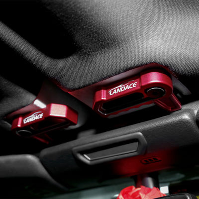 Serrature in alluminio a forma di L per la rimozione del tetto rigido su Jeep JL/JT Wrangler e Gladiator