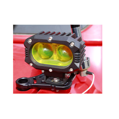 Directly Custom Aluminum A-Pillar Windshield Light Mount Bracket per gli accessori della Jeep