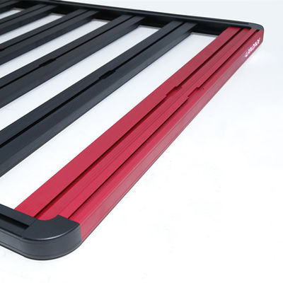 Black Auto Universal Steel Aluminum Alloy 4x4 Accessori Portabagagli rimovibile sul tetto dell'auto