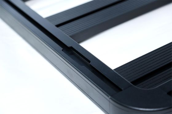 Black Auto Universal Steel Aluminum Alloy 4x4 Accessori Portabagagli rimovibile sul tetto dell'auto