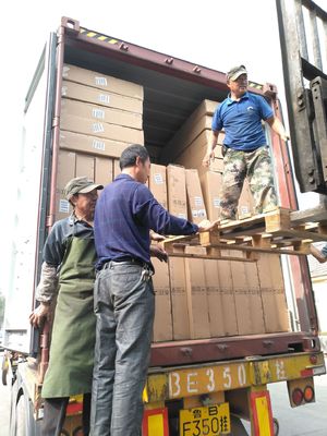 Logo personalizzato Cargo-carriera in stile cestino per veicoli pesanti